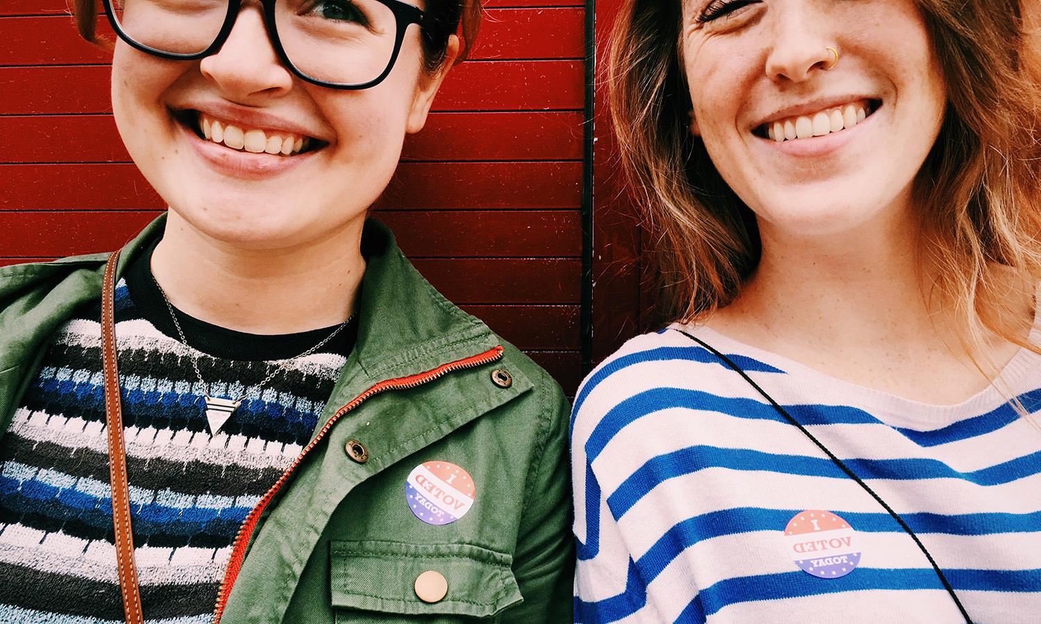 Two Young Women Votes